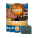 Пропитка для дерева Pinotex Ultra Lasur+ с декоративным эффектом, 1 л, антрацит, полуглянцевая фото 1