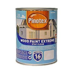 Фарба на водній основі Pinotex Wood Paint Extreme, 1 л, білий, матовий фото