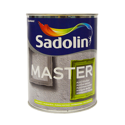 Фарба для металу Sadolin MASTER 30, 1 л, білий фото