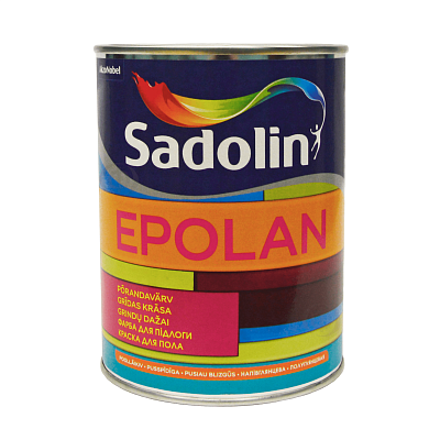 Краска на водной основе Sadolin Epolan, 1 л, белый фото