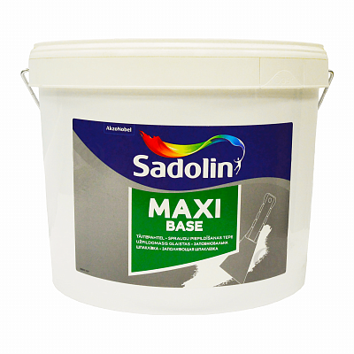 Шпаклівка заповнювальна Sadolin Maxi Base, 2,5 л, сірий фото