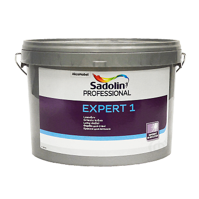 Краска для потолка Sadolin Expert 1, 2,5 л, белый фото