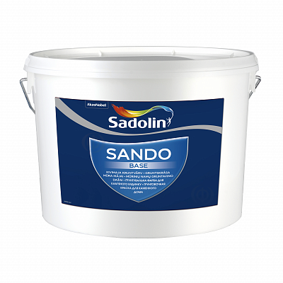 Краска грунтовочная на водной основе Sadolin Sando Base, 5 л, бесцветная фото