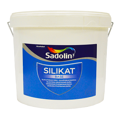 Краска грунтовочная силикатная Sadolin Silikat Base, 5 л, бесцветный фото